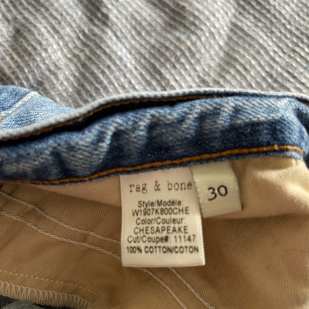 Rag & Bone Distressed Cut-Off Shorts - Picture 3 of 7